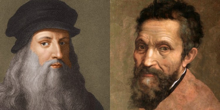 Michelangelo e Leonardo
